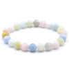 morganite AA Bracelet boule 08mm