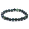 Agate Mousse perles 8mm Bracelet