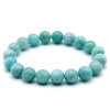 AMAZONITE BRACELET BOULE 10MM