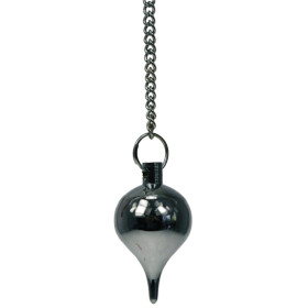 Pendule Goutte Métal Chromé - 20 Gr