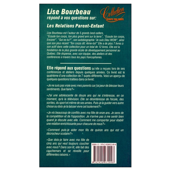 Les relations parent-enfant Tome 4