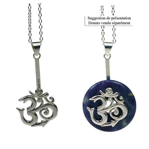 Porte-Donut métal argenté - Om