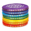 Coussins pour bols chantants SET 7 chakra grand -- 14.5 cm
