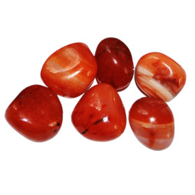 Pierres Roulées - Cornaline - Sachet 500 grs