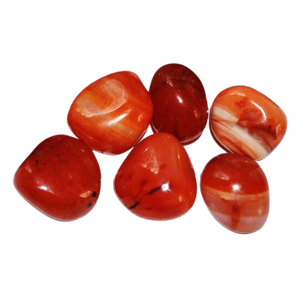 Pierres Roulées - Cornaline - Sachet 500 grs