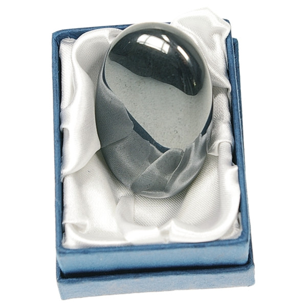 Galet Hématite - Pièce de 3 x 4.5 cm