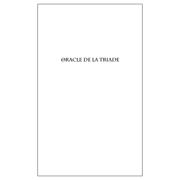 Oracle de la Triade