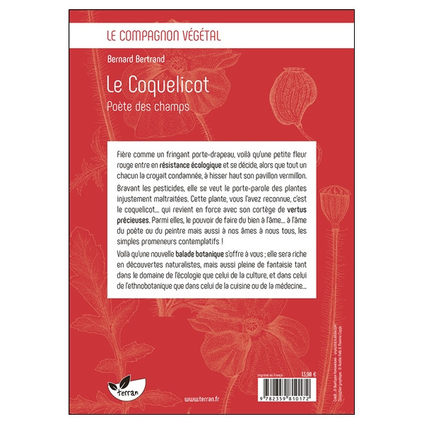 Le Coquelicot, poète des champs