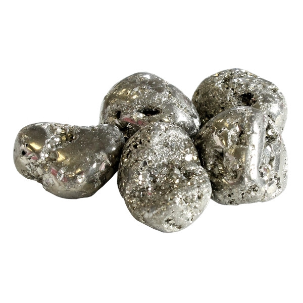 Pierres Roulées Pyrite Qualité Extra - Sachet 500 grs