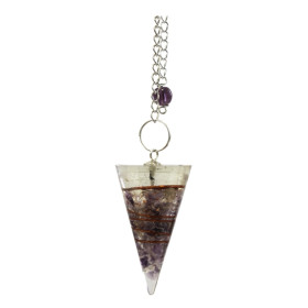 Pendule Orgonite Violet
