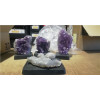 Druse Améthyste sur Socle Bois - Lot de 5 kg