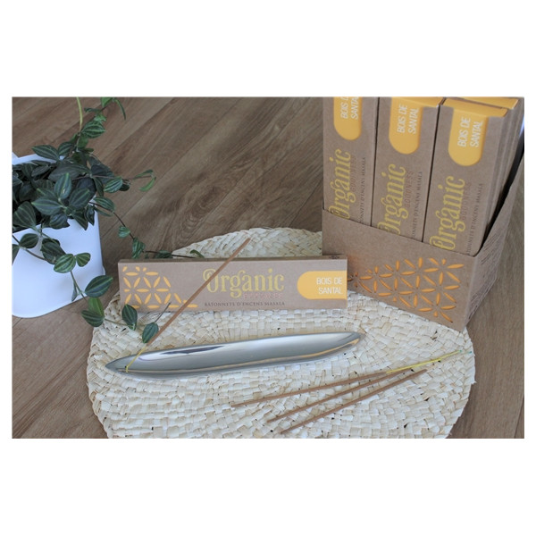 Encens Bâton Organic Bois de Santal 15 grs