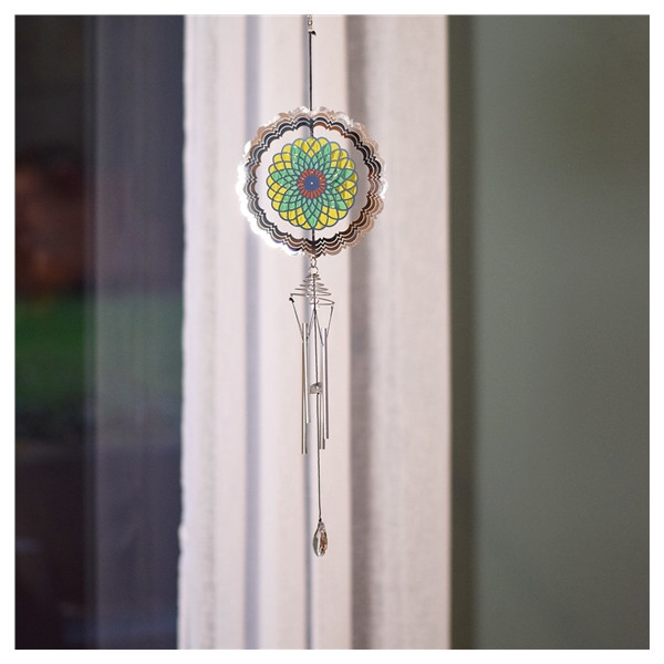 Carillon à vent Cosmo Spinner Rosace 56 cm