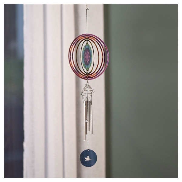 Carillon à vent Cosmo Spinner Mandala 56 cm