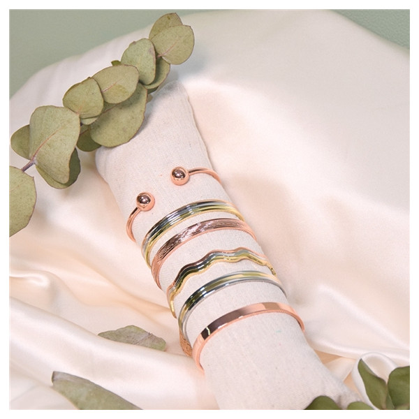 Bracelet cuivre Forme jonc plat