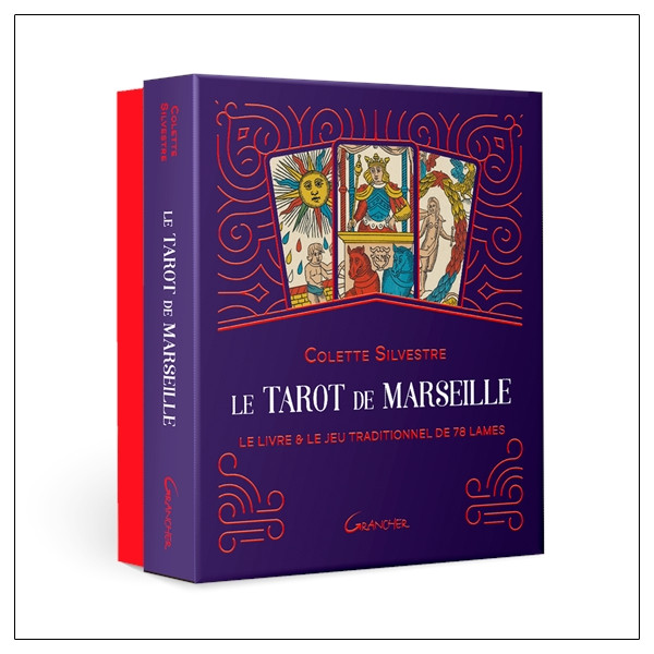 Le Tarot de Marseille - Coffret - Le livre & le jeu traditionnel de 78 lames