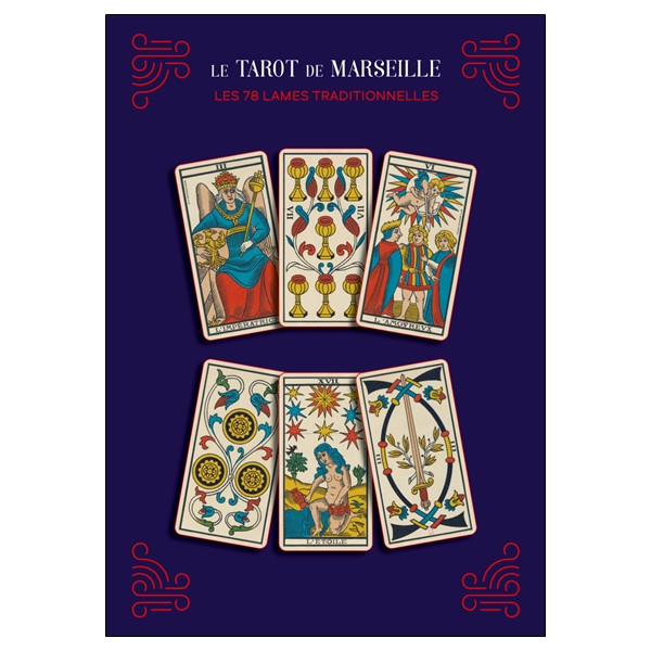 Le Tarot de Marseille - Coffret - Le livre & le jeu traditionnel de 78 lames