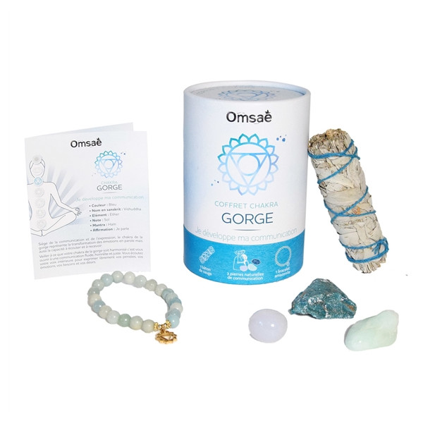 Coffret Chakra de la Gorge
