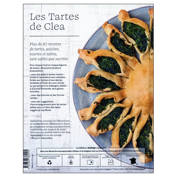 Les tartes de Cléa - Sucrées et salées
