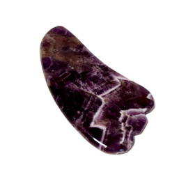 Gua Sha Palme en Améthyste