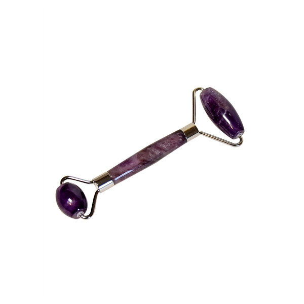 Rouleau de Massage en Améthyste