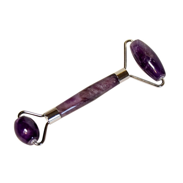 Rouleau de Massage en Améthyste