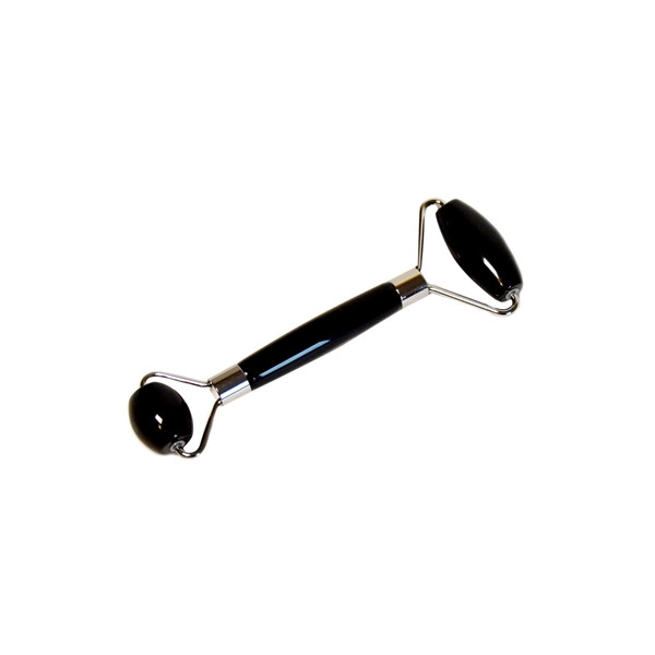 Rouleau de Massage en Obsidienne noire