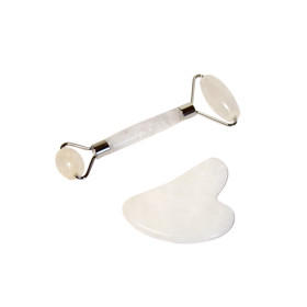 Coffret de Massage pour le Visage en Cristal de roche