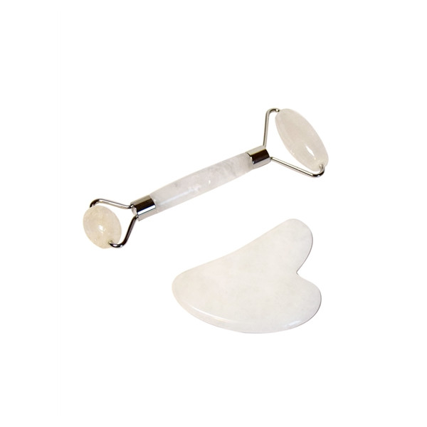 Coffret de Massage pour le Visage en Cristal de roche