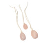 ufs de Yoni en Quartz rose Assortiment de 3