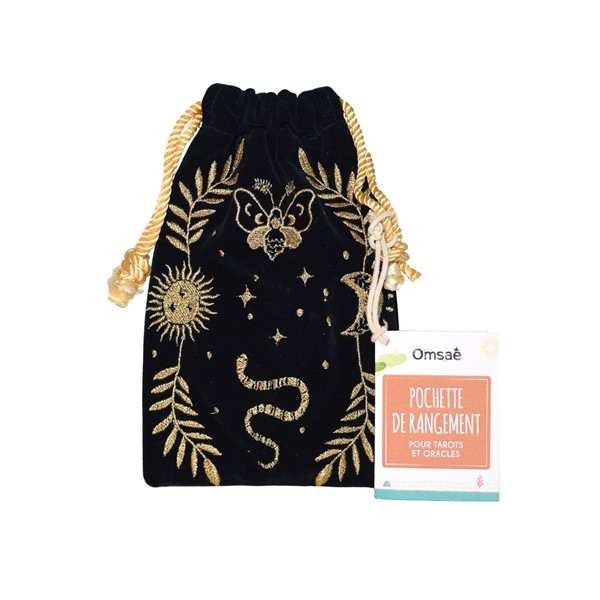 Bourse pour Cartes de Tarot Verte