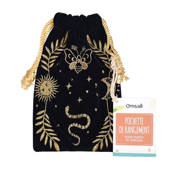 Bourse pour Cartes de Tarot Verte