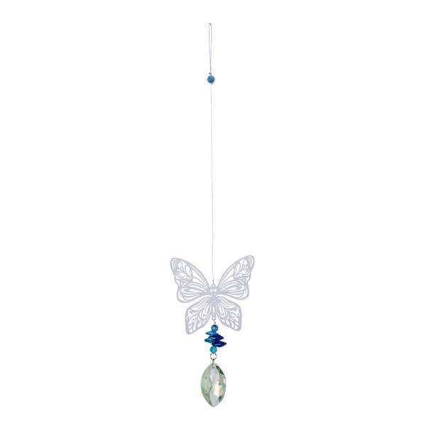 Mobile Attrape-soleil Cristal Papillon 41 cm