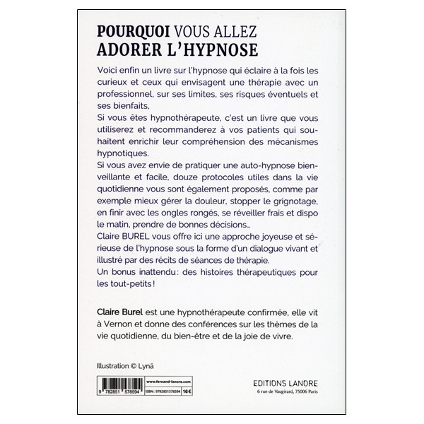 Pourquoi vous allez adorer l'hypnose et 12 process d'auto-hypnose