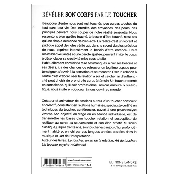 Révéler son corps par le toucher