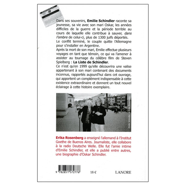 Emilie Schindler - Une héroïne dans l'ombre d'Oskar Schindler