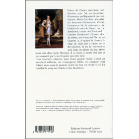 Charles Ferdinand d'Artois, duc de Berry - 1778-1820