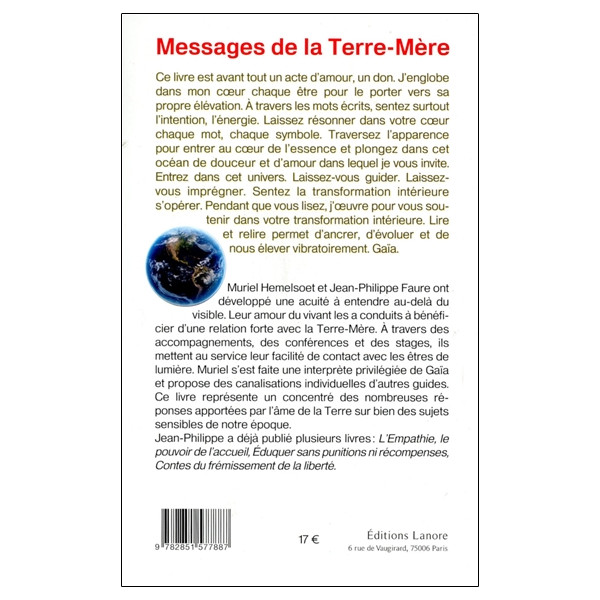 Messages de la Terre-Mère - Marcher dans l'amour de Gaïa