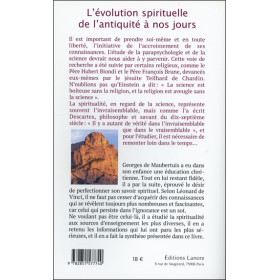 L'évolution spirituelle de L'antiquité à nos jours