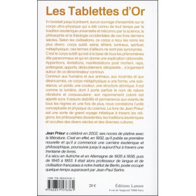 Les Tablettes d'Or à travers Roland de Jouvenel et ses messages