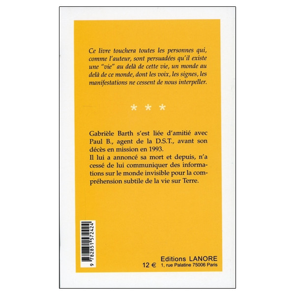 La présence est dans l'absence ou la vie du monde invisible