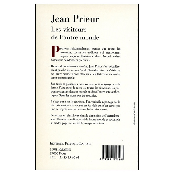 Les visiteurs de l'autre monde - Broché