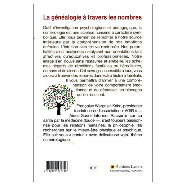 La généalogie à travers les nombres - Retrouvez vos racines pour en récolter les fruits