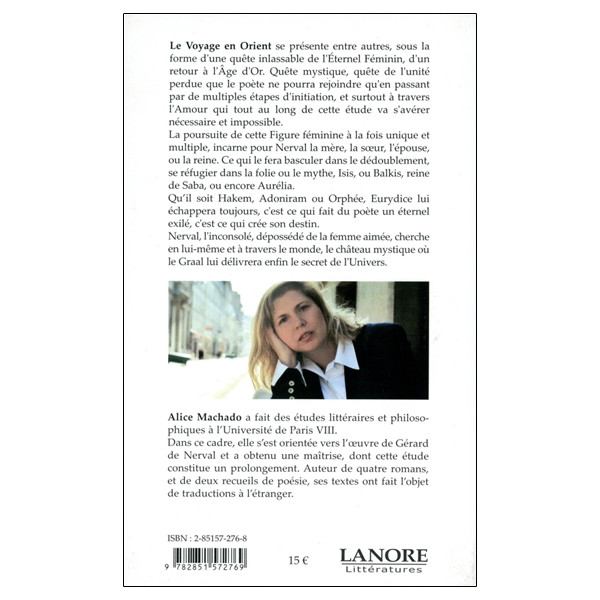 Figures féminines dans le Voyage en Orient de Gérard de Nerval