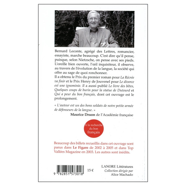 A la recherche du bon français