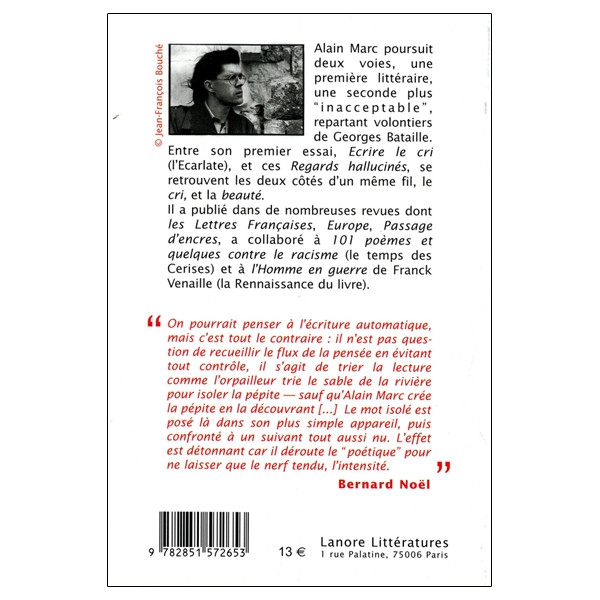 Regards hallucinés - Poésies & notes