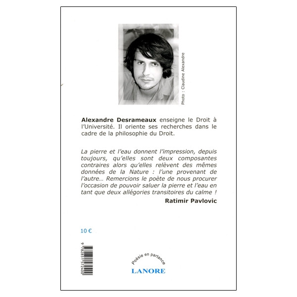 Né d'une pierre jetée dans l'eau calme - Poésie en partance