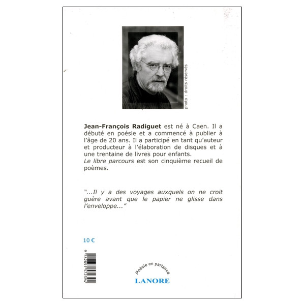 Le libre parcours - Poésie en partance