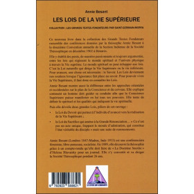 Les Lois de la Vie Supérieure