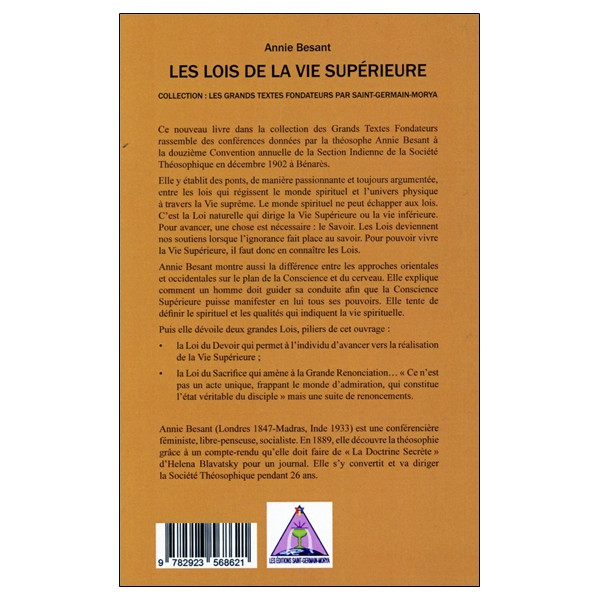 Les Lois de la Vie Supérieure